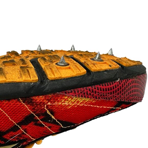 Brooks Mach Speed Dragon X Country Cross Country Shoes Spikes Mens Size 9 Red - Picture 10 of 12